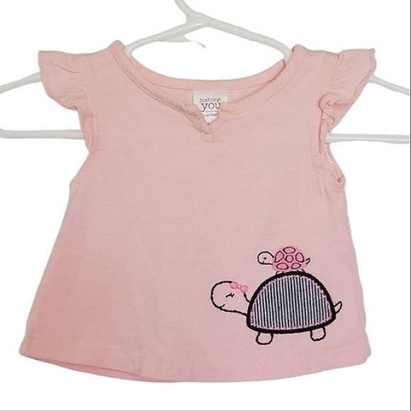 Carter's Other - BK02-2 * Just One You by Carter's Turtle Top Size Newborn